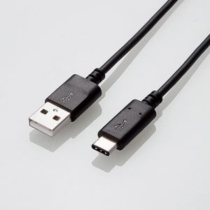 U2C-AC30NBK [3m ubN] USB2.0P[u/A-C^Cv/Fؕi/3.0m/ubN(U2C-AC30NBK) ELECOM GR