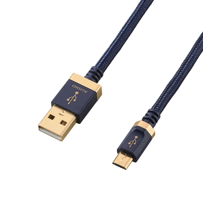 DH-AMB12 [1.2m lCr[] GR DH-AMB12 USB AUDIOP[u(USB A-micro B) 1.2m(DH-AMB12) ELECOM GR