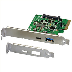 USB3.1 PCI Express{[h(Type-A/Type-C) REX-PEU31-AC 1