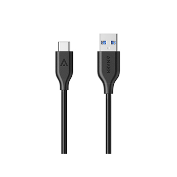 Anker PowerLine USB-C  USB 3.0P[u ubN (0.9m) A8163011(A8163011)