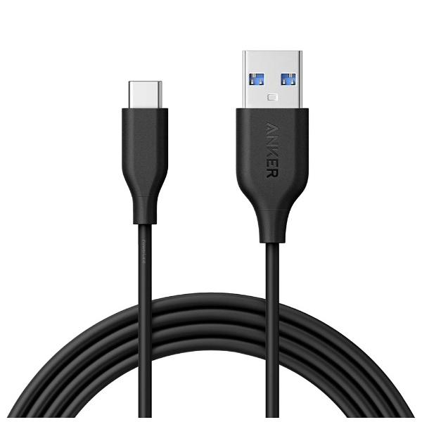 Anker PowerLine USB-C  USB 3.0P[u ubN(1.8m) A8166011(A8166011)