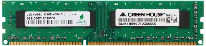GH-DVT1333-4GB [DDR3 PC3-10600 4GB] GH-DVT1333-4GB 240pin DDR3 SDRAM(GH-DVT1333-4GB) O[nEX