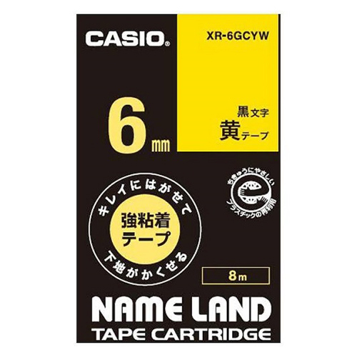NAME LAND LCɂ͂ĉn鋭S 6mm~8m / 1(XR-6GCYW) CASIO JVI