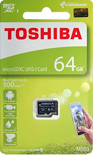 microSDXC 64GB 100MB/s THN-M203K0640A4 TOSHIBA 