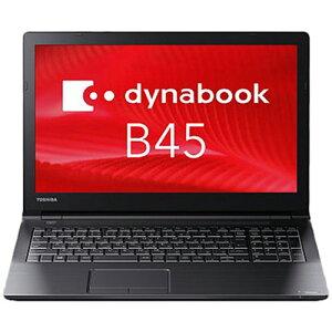dynabook B45/F:Celeron 3855UA4GBA500GB_HDDA15.6^HDASMultiAWLAN+BTAeL[AWin7 32-64BitAOffice(PB45FNB11RDAD81) TOSHIBA 