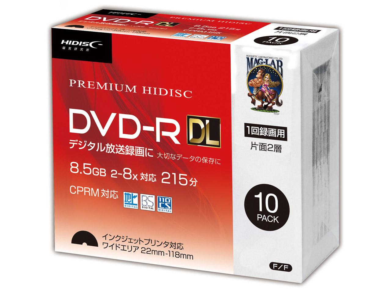 HDDR21JCP10SC HDDR21JCP10SC ^pDVD-R [10 /8.5GB /CNWFbgv^[Ή]