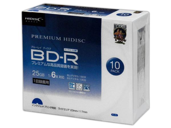 HDVBR25RP10SC HDVBR25RP10SC ^pBD-R PREMIUM HIDISC [10 /25GB /CNWFbgv^[Ή] C