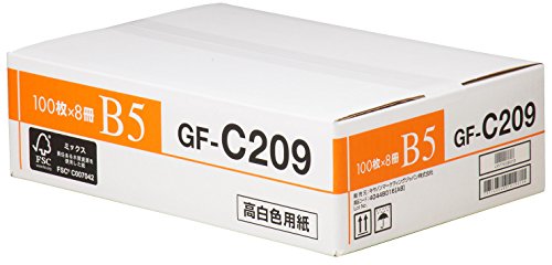 GF-C209 B5 FSCMIX SGS-COC-001433 CANON Lm
