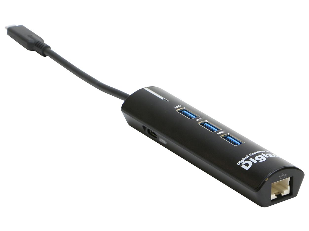 Digizo USB3.1 TypeChbLOXe[V~j(LAN/ubN)(PUD-PDC3LBKA) PRINCETON vXg
