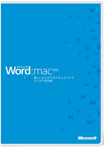 Word for Mac 2011 Microsoft Word for Mac 2011[Mac](D48-00964) MICROSOFT }CN\tg
