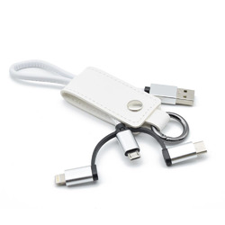 Keycase Cable 3in1 White KC3IN1-WH(KC3IN1-WH)