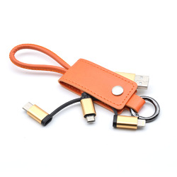 Keycase Cable 3in1 Orange KC3IN1-OR(KC3IN1-OR)