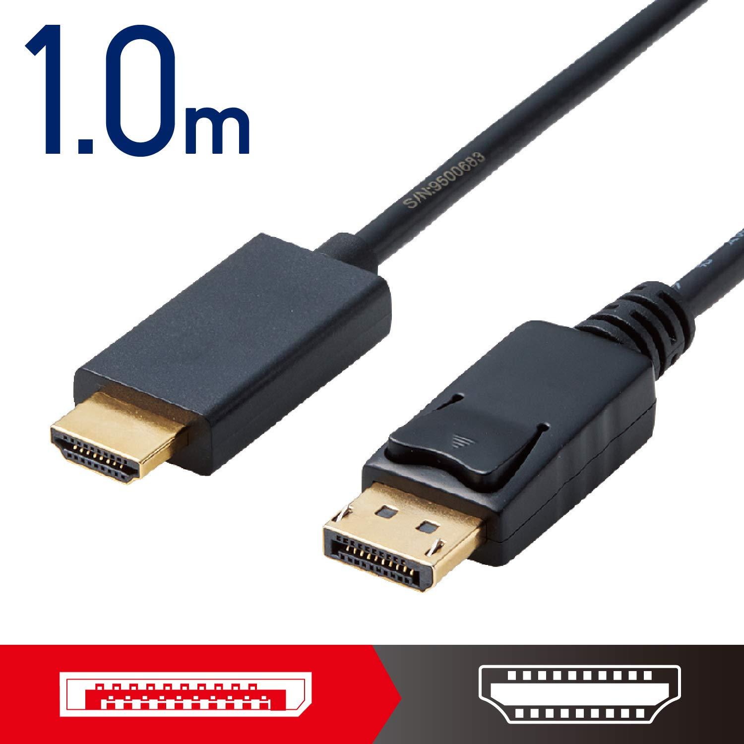 ϊP[u/DisplayPort-HDMI/1.0m/ubN CAC-DPHDMI10BK(CAC-DPHDMI10BK)