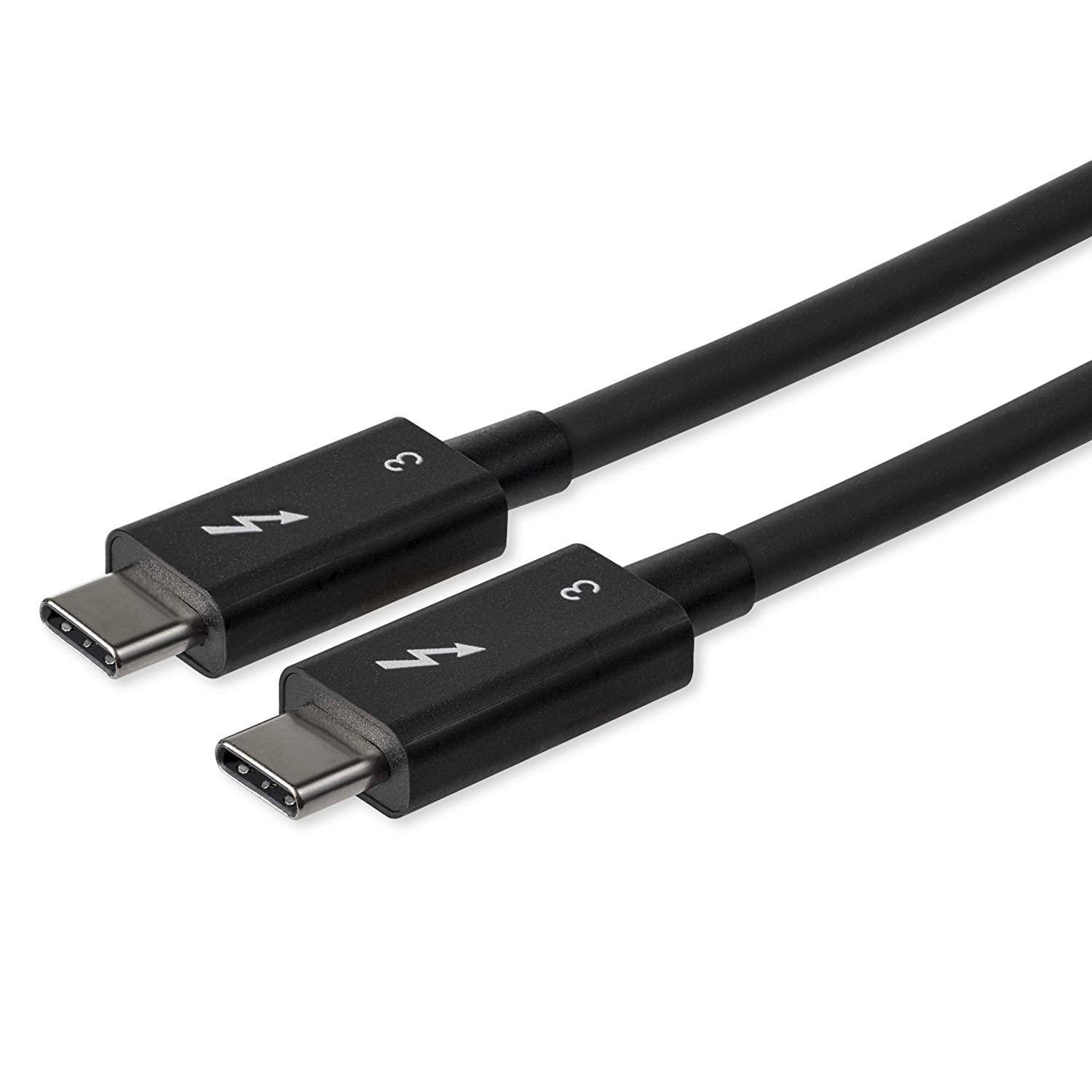 Thunderbolt 3 USB-C P[u 0.8m 40Gbps USB-C݊ 100W(TBLT34MM80CM)
