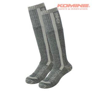 AK-358 Merino Wool Warm Socks LONG i:09-358 J[:Dark Grey TCY:L(25-27cm) R~l(Komine)