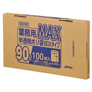 WpbNX S~  90L 90~c100cm 0.02mm Ɩp MAX BOX^Cv | SB-98 100