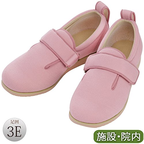 あゆみシューズ ダブルマジックIIピンク1017 3L 徳武産業