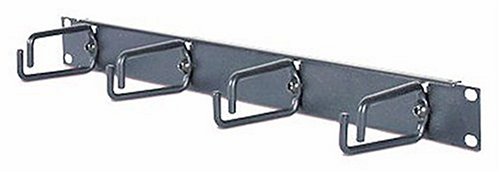 1U Horizontal Cable Organizer Black (bNډۗvmF) (AR8425A)