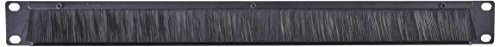1U Cable Pass-Thru w/Brush Strip Black (bNډۗvmF) (AR8429)