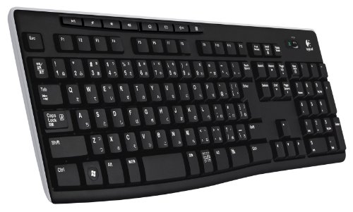 Wireless Keyboard K270 [ubN] Logicool tTCY ^ CXL[{[h eL[t ϐ É݌v USBڑ UnifyingΉV[o[̗p K270 LOGICOOL WN[