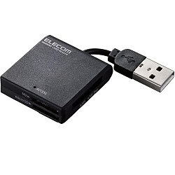MR-K009BK [USB 48in1 ubN] [_C^ P[uŒ SD+MSΉ ubN MR-K009BK 1pbN ELECOM GR