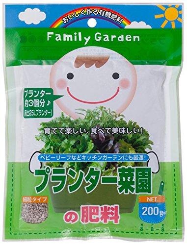 朝日工業 Family Garden プランター菜園の肥料 200g