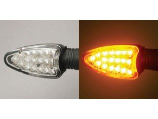 ECJOY!】 KIJIMA キジマ ウインカーランプ アロータイプ BK LED