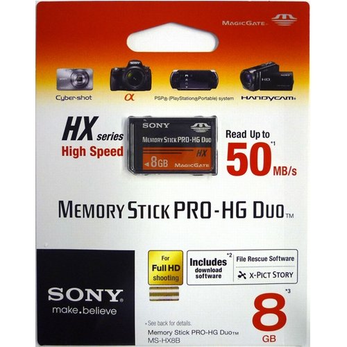 [COpbP[W] SONY [XeBbN Pro-HG Duo HX 8GB 50MB/s MS-HX8B SONY \j[