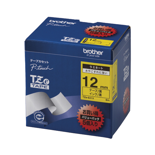 TZee[v s[^b`pe[v(e[v/) 12mm 5(TZE-631V) BROTHER uU[