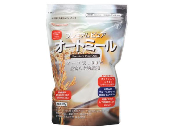 Ecjoy 日本食品製造 日食 プレミアム ピュア オートミール 300g 単品