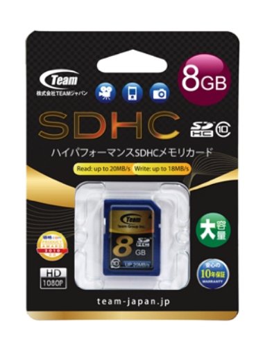  SDHC SDJ[h CLASS10 8GB 20Mb/s(TG008G0SD28K)