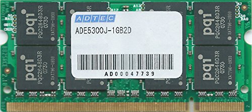 ADS5300N-1G (SODIMM DDR2 PC2-5300 1GB) m[gp[ [DDR2 PC2-5300(DDR2-667) 1GB(1GBx1g) 200PIN] 6Nۏ ADS5300N-1G ADTEC