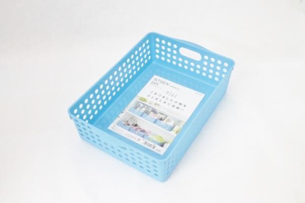 ECJOY!】 イノマタ化学 3125 4573ストックバスケットB5 ブルｰ