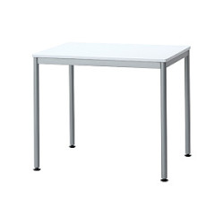 ユニットテーブル 幅800×奥行600mm ホワイト(HEM-8060W)