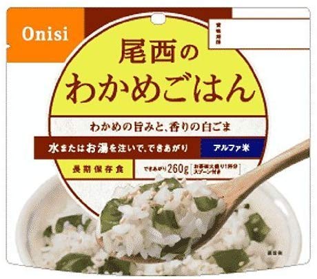 Ecjoy 尾西食品 尾西のわかめごはん アルファ米 601se 1食分 特価 318