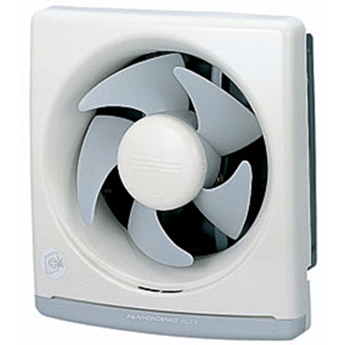 ECJOY!】 日本電興 一般換気扇(羽根径25cm/連動式) ホワイト HG-25K
