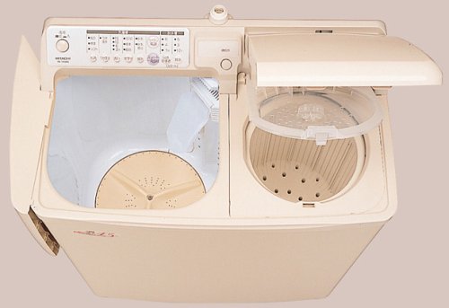  2槽式洗濯機 (洗濯容量4.5kg/脱水容量5kg) PA-T45K5 (CP) パインベージュ