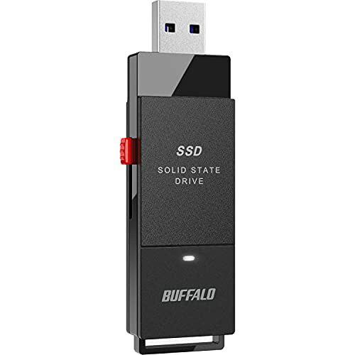 obt@[ SSD Ot 250GB ^ RpNg |[^u PS5/PS4Ή([J[mF) USB3.2Gen1 ubN SSD-PUT250U3-B/N BUFFALO obt@[