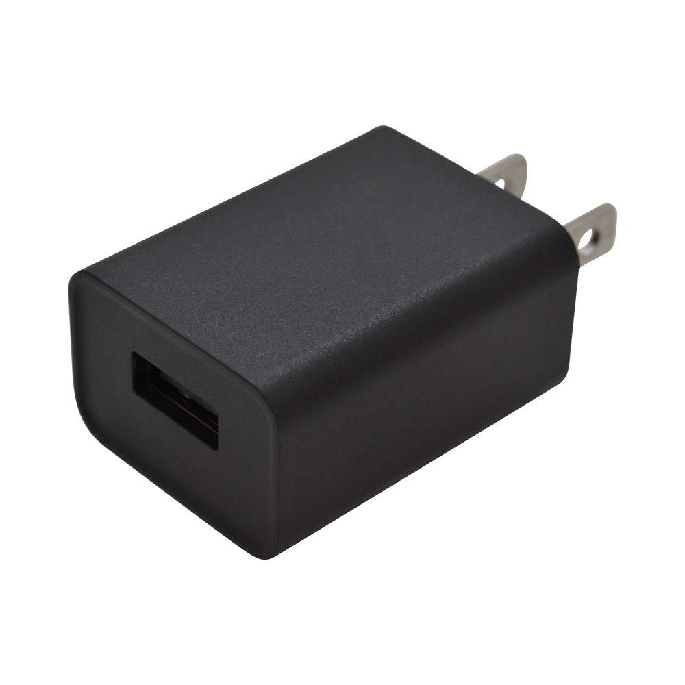 AC充電器 USB-Aポート 1A BK(RACA1A01BK)