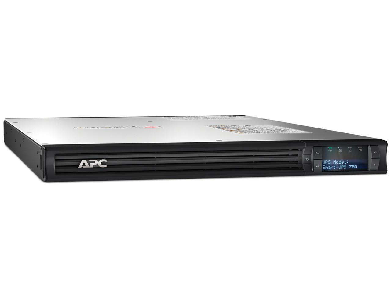 SMT750RMJ1U APC Smart-UPS 750VA LCD RM 1U 100V(SMT750RMJ1U) SCHNEIDER APC ViC_[ APC