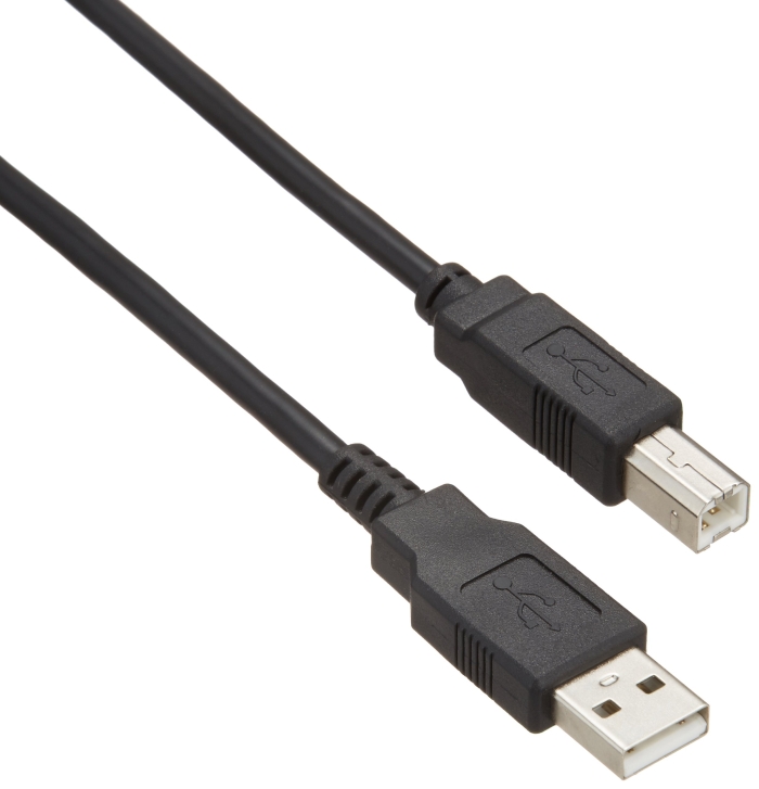  バッファロー (サプライ) BSUAB220BK USB2.0ケーブル (A to B) ブラック 2m (BSUAB220BK)