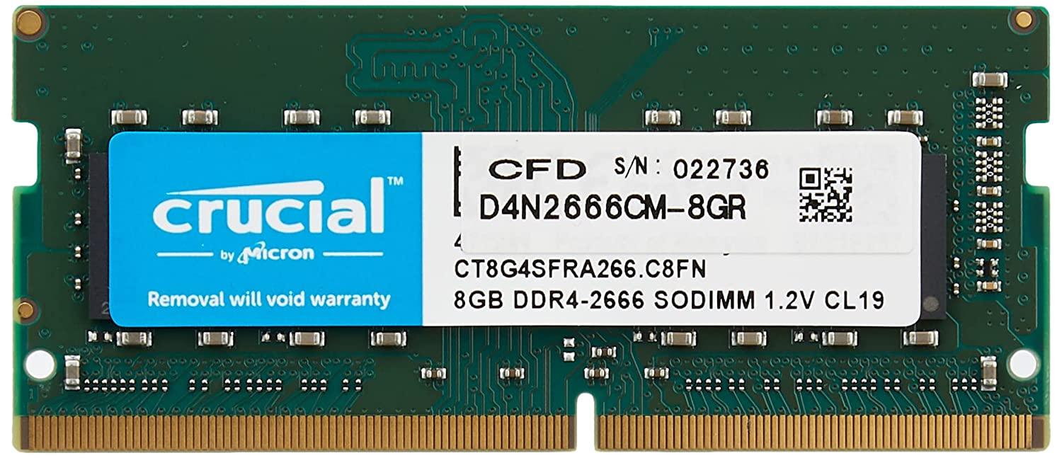 CFD̔ m[gPCp DDR4-2666(PC4-21300) 8GB~1 260pin (ۏ)(ۏ)(Crucial by Micron) D4N2666CM-8GR CFD V[EGtEf[̔