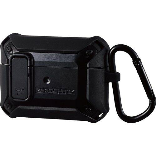�G���R�� AirPods Pro�Ή� ZEROSHOCKLOCK�P�[�X �u���b�N AVA-AP2ZEROLBK
