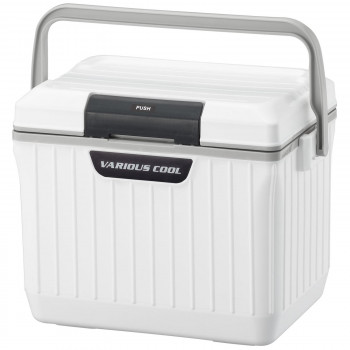 サンカ クーラーボックス ホワイト 9L (幅37.5×奥行27×高さ29cm) ギャラシー ベリアスクール GVAC-9WH/WH 日本製