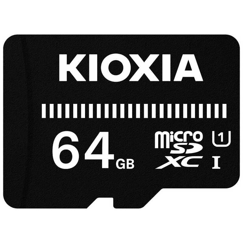 UHS-IΉ Class10 microSDXCJ[h 64GB(KMUB-A064G) KIOXIA