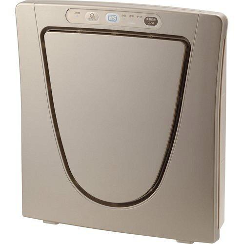 ツインバード 空気清浄機 HEPAフィルター マイナスイオン メタリックベージュ AC-5943VO