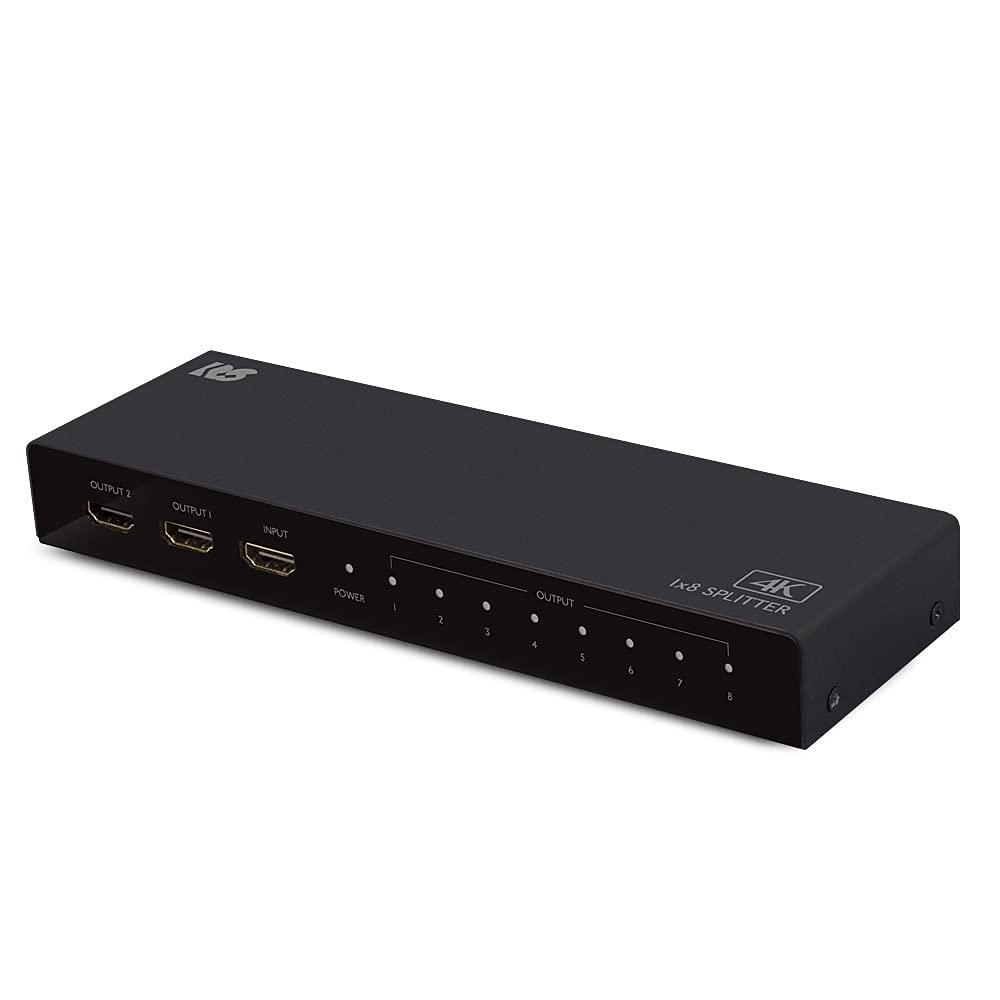 4K60Hz 1入力8出力 HDMI分配器(RS-HDSP8P-4K)