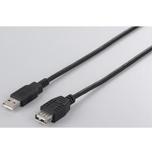 obt@[ (TvC) BSUAA215BK USB2.0P[u (A to A) 1.5m ubN (BSUAA215BK)