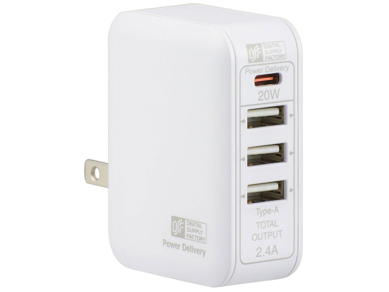 ACA_v^[(USB PD Type-C[20W MAX]+Type-A~3/zCg) MAV-AUPD2032-W