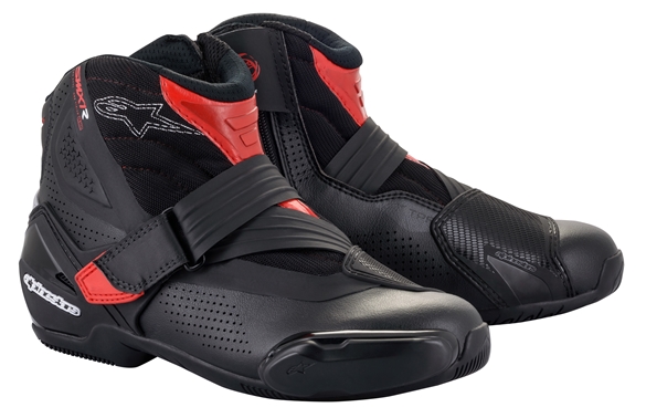 yKwOɎdlmFzSMX-1 R v2 VENTED BOOT [13 BLACK RED] 43 Alpinestars